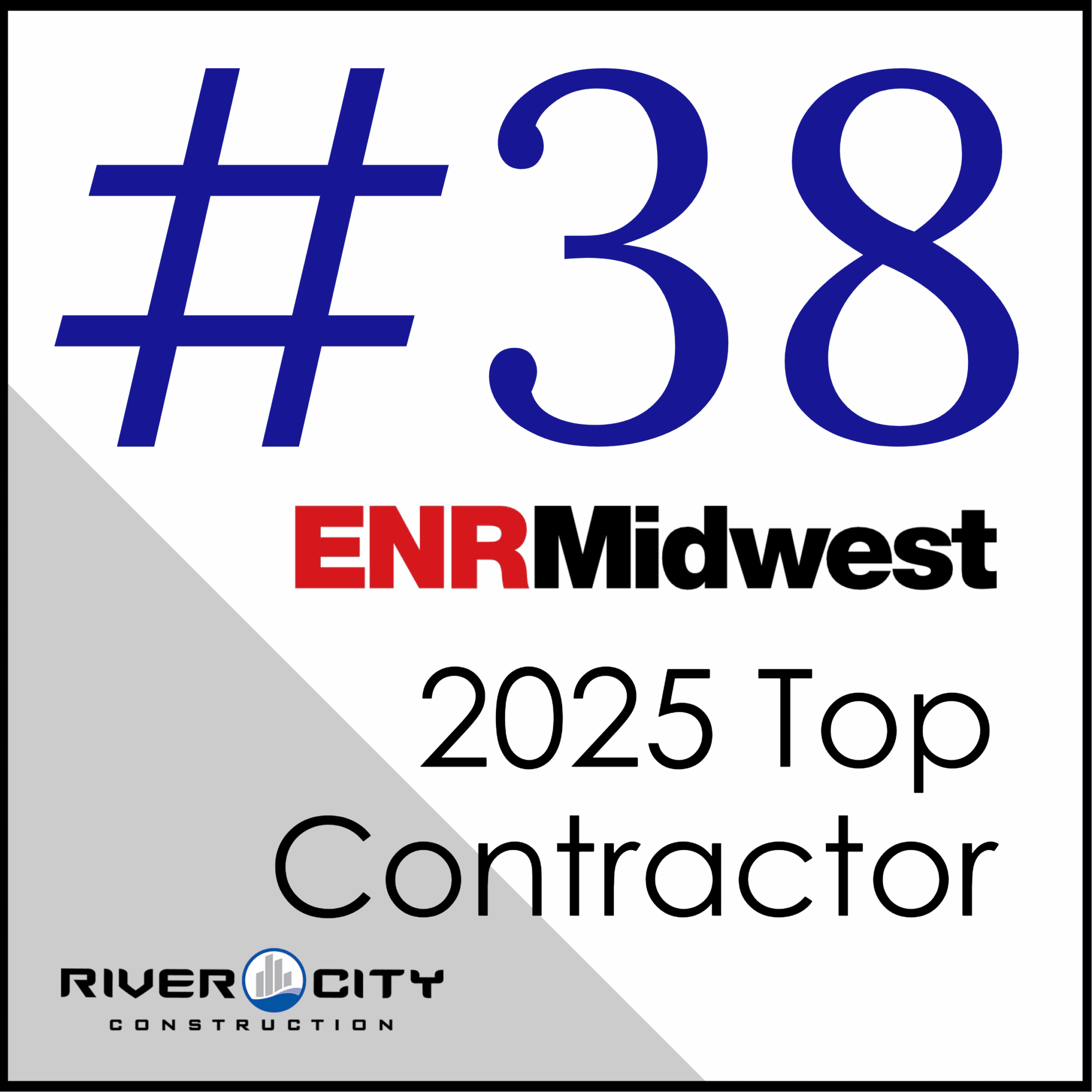 River City Construction Ranks #38 on ENR Midwest 2025 Top Contractors List