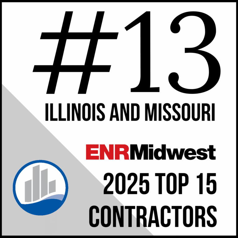 River City Construction Ranks #13 (Illinois and Missouri) on ENR Midwest 2025 Top 15 Contractors List