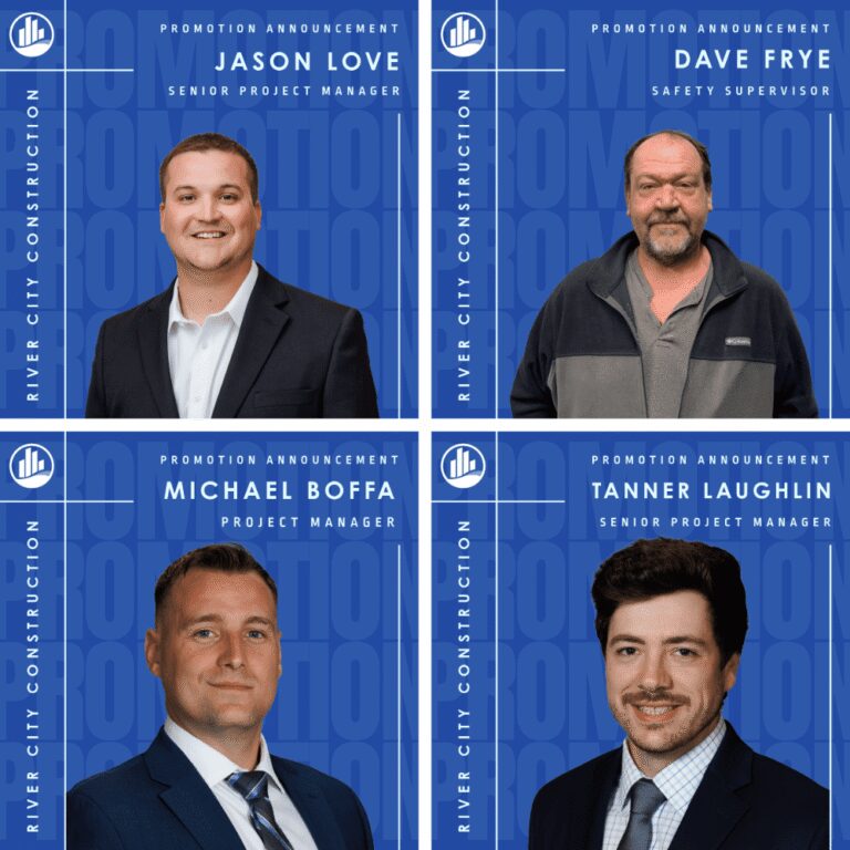 River City Construction Announces Team Promotions